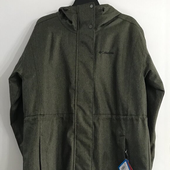 Columbia Women's Portland Point Parka in Stone Green NWT - Picture 2 of 8